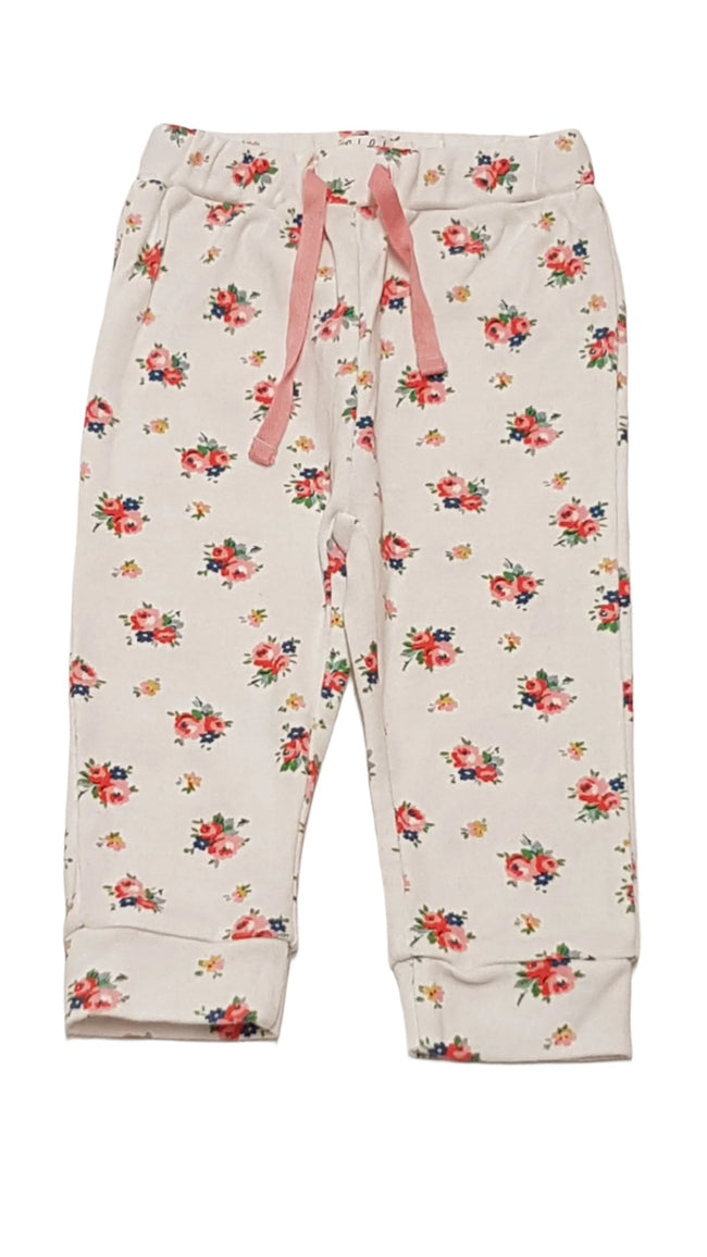 BABY BODEN GUMIS DEREKÚ,APRÓ VIRÁGMINTÁS KISLÁNY PAMUT NACI 80 Hover Image