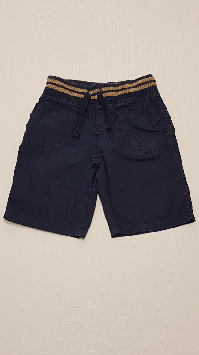 M&S KIDS SÖTÉTKÉK VÁSZON KISFIÚ BERMUDA NADRÁG 104 Hover Image