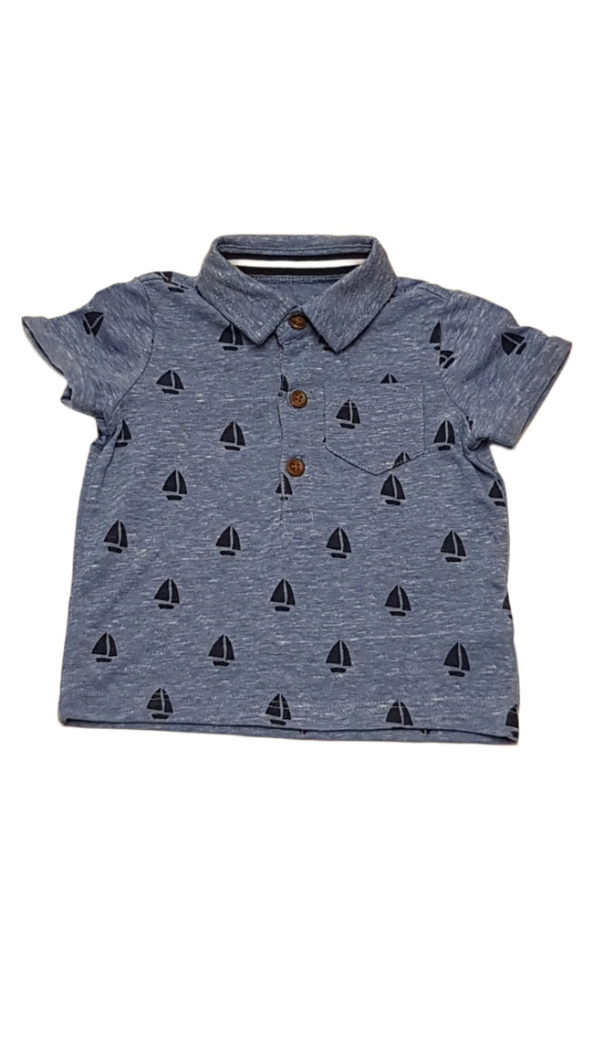 F&F KIDS GOMBOS,GALLÉROS,ELEGÁNS KISFIÚ PÓLÓ 62 Hover Image