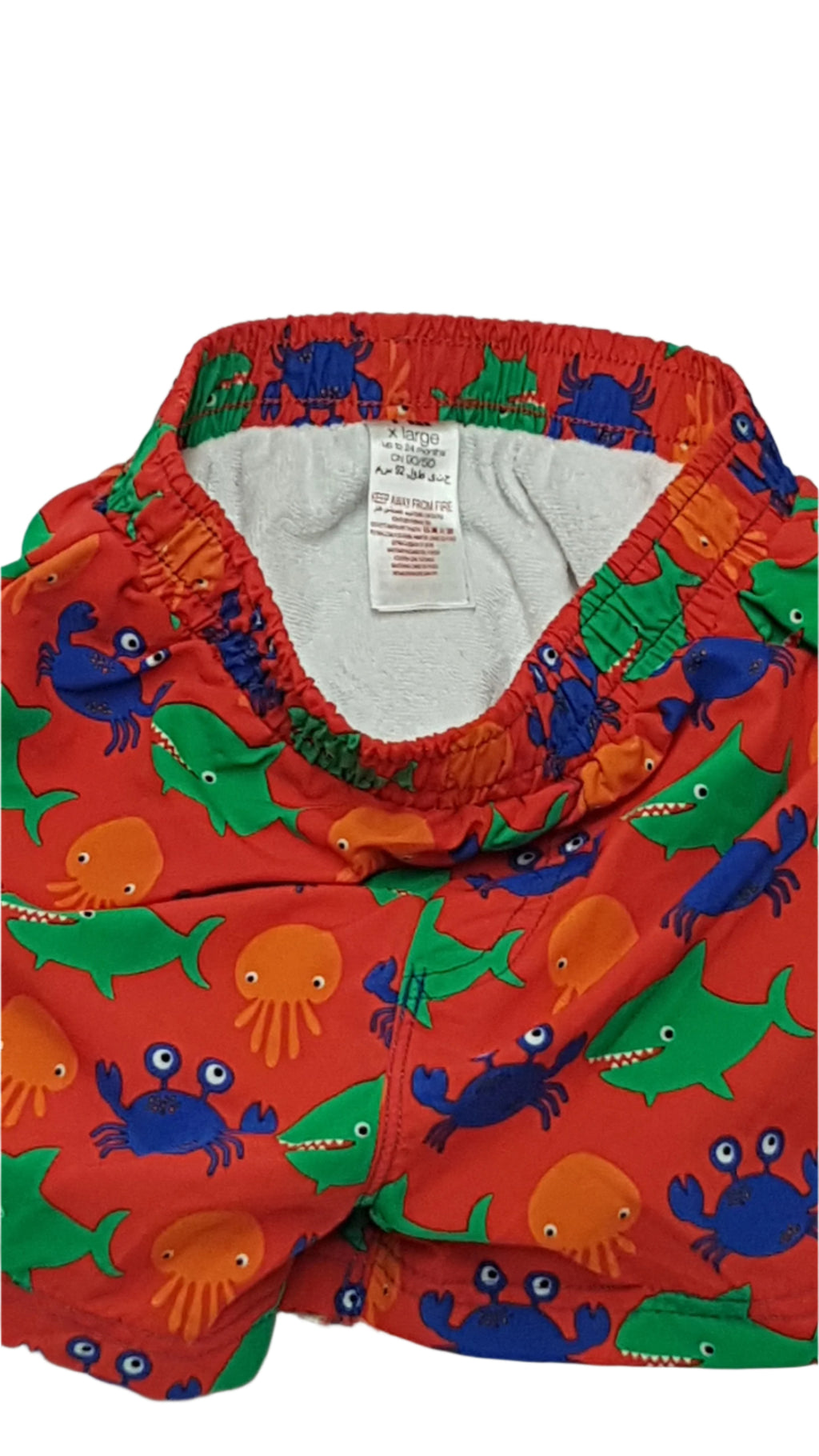 MOTHERCARE ÚSZÓPELUSOS KISFIÚ FÜRDŐNADRÁG 92