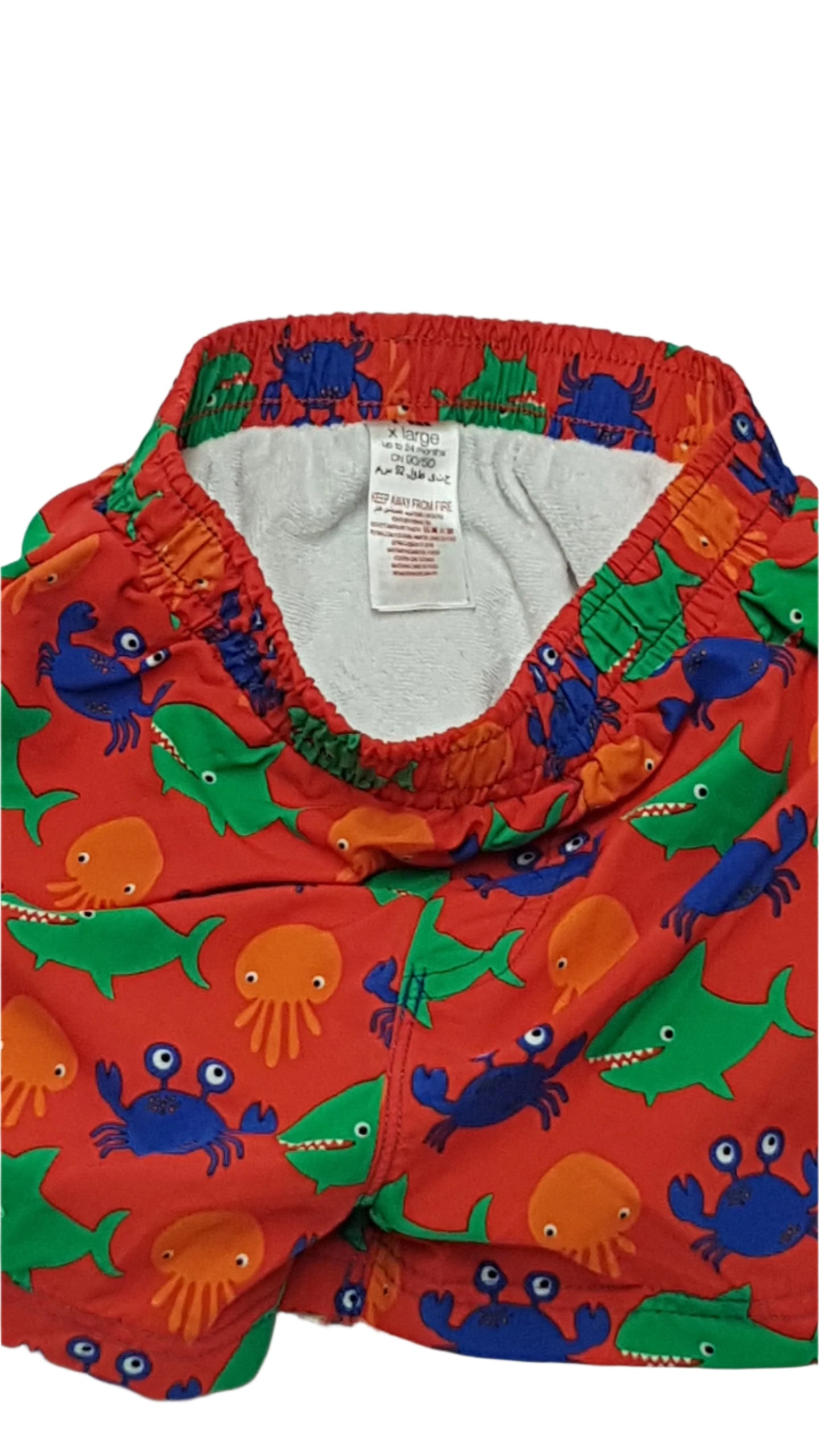 MOTHERCARE ÚSZÓPELUSOS KISFIÚ FÜRDŐNADRÁG 92