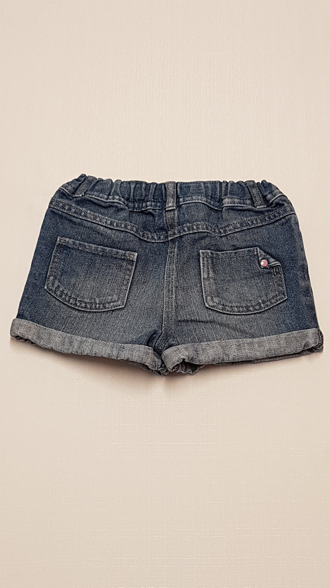 GEORGE TRENDI KISLÁNY FARMER RÖVIDNACI ÁLLÍTHATÓ GUMIS DERÉKRÉSSZEL 104-110 Main Image