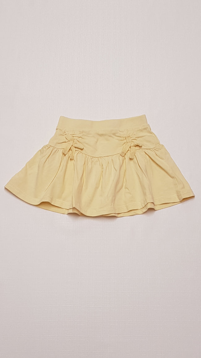 MATALAN SÁRGA SZÍNŰ,PAMUT KISLÁNY SZOKNYA 86 Hover Image