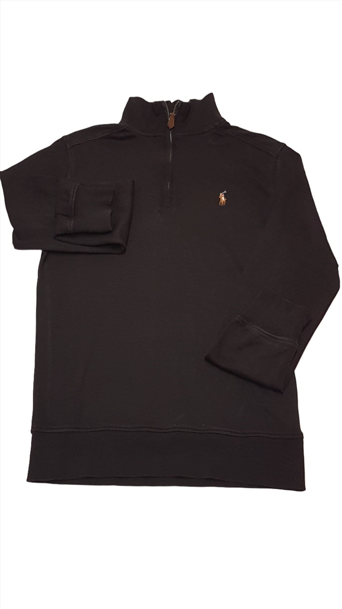 RALPH LAUREN PRÉMIUM MINŐSÉGŰ CIPZÁROS FIÚ PULÓVER 146