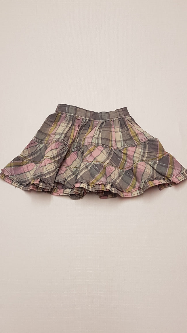 NEXT PÖRGŐS,KOCKÁS KISLÁNY SZOKNYA 92 Hover Image