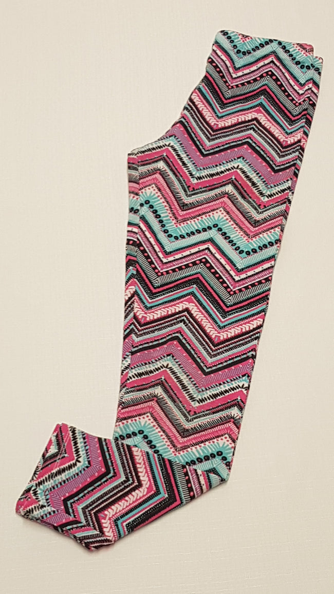 MATALAN SZÍNES MINTÁS KISLÁNY LEGGING 134 Hover Image