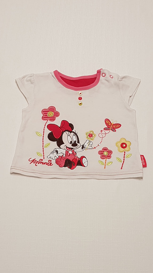 GEORGE DISNEY MINNIE MOUSE MESESZÉP KISLÁNY PÓLÓ 74 Hover Image