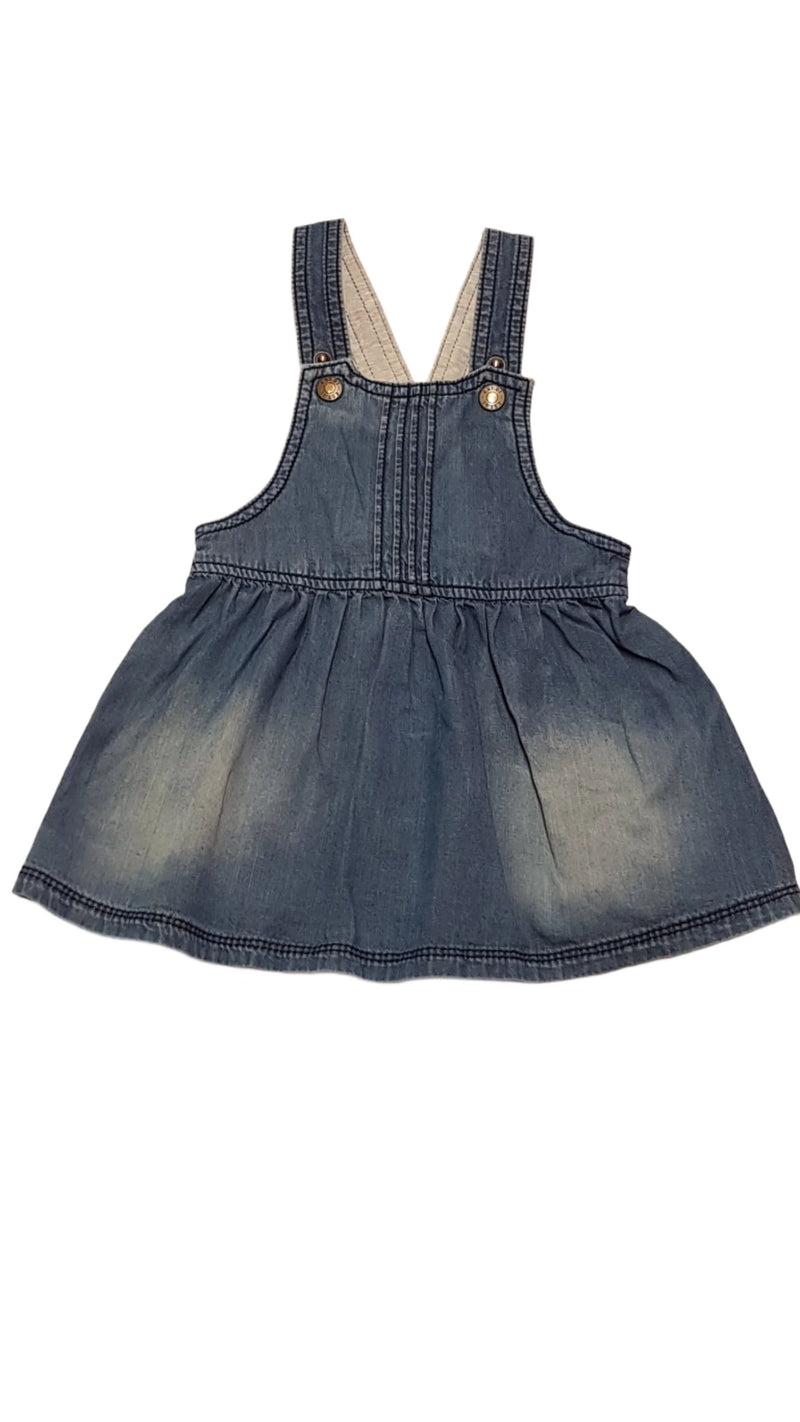 F&F KIDS KOPTATOTT,KANTÁROS,PUHA  FARMER KISLÁNYRUHA 80