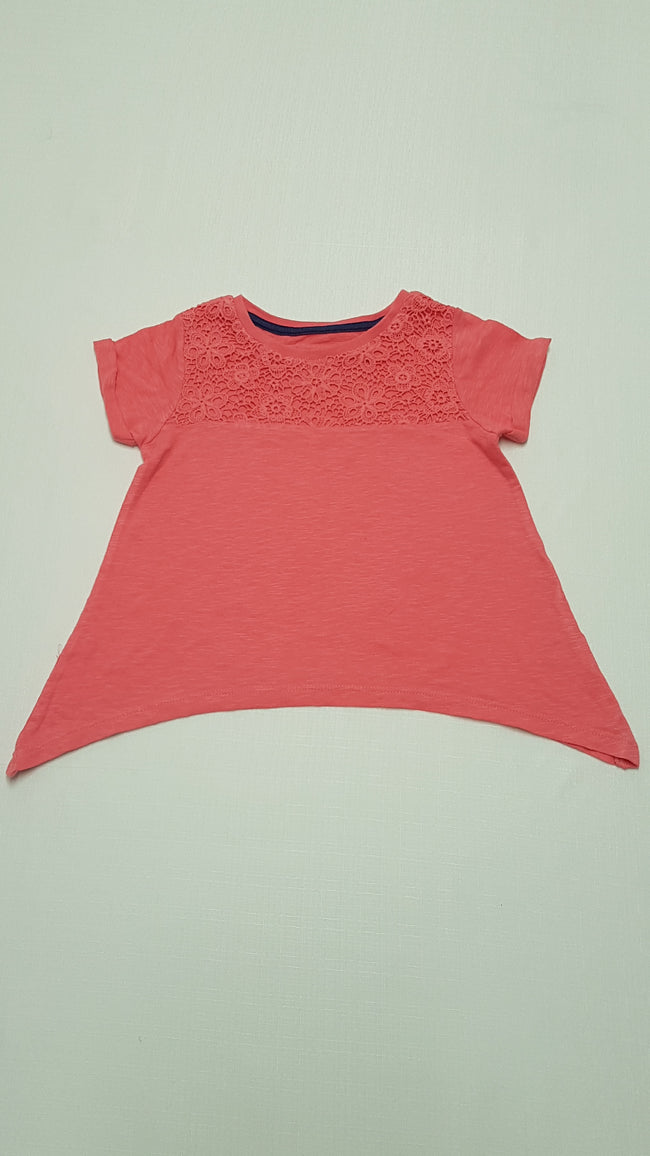 TU KIDS HÍMZETT KISLÁNY DIVAT PÓLÓ 98-104 Hover Image