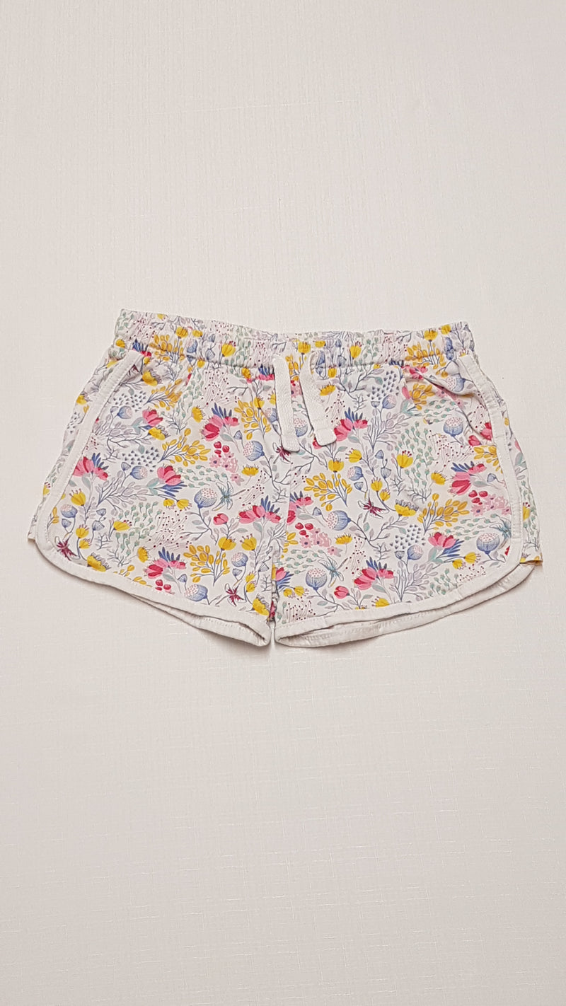 F&F KIDS MEZEI VIRÁGOS,PAMUT KISLÁNY RÖVIDNACI 116