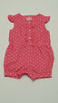 EARLY DAYS FODROS,APRÓ PÖTTYÖS,CSAJOS KISLÁNY PLAYSUIT 68