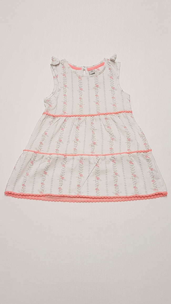 TU KIDS CSINI APRÓ VIRÁGMINTÁS,PAMUT KISLÁNY RUHA 92-98 Hover Image