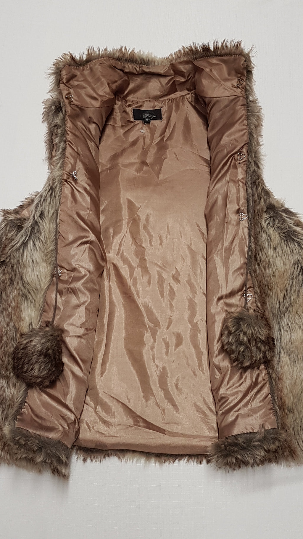 RAGE TRENDI KISLÁNY SZŐRME MELLÉNY 164-176