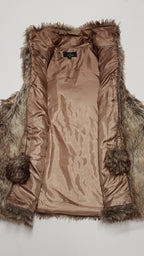 RAGE TRENDI KISLÁNY SZŐRME MELLÉNY 164-176