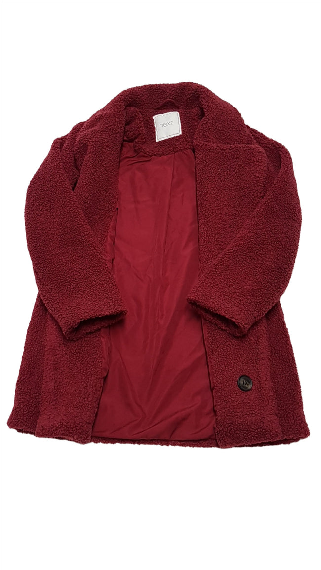 NEXT TRENDI, BOLYHOS KISLÁNY SZŐRME KABÁT 116 Main Image