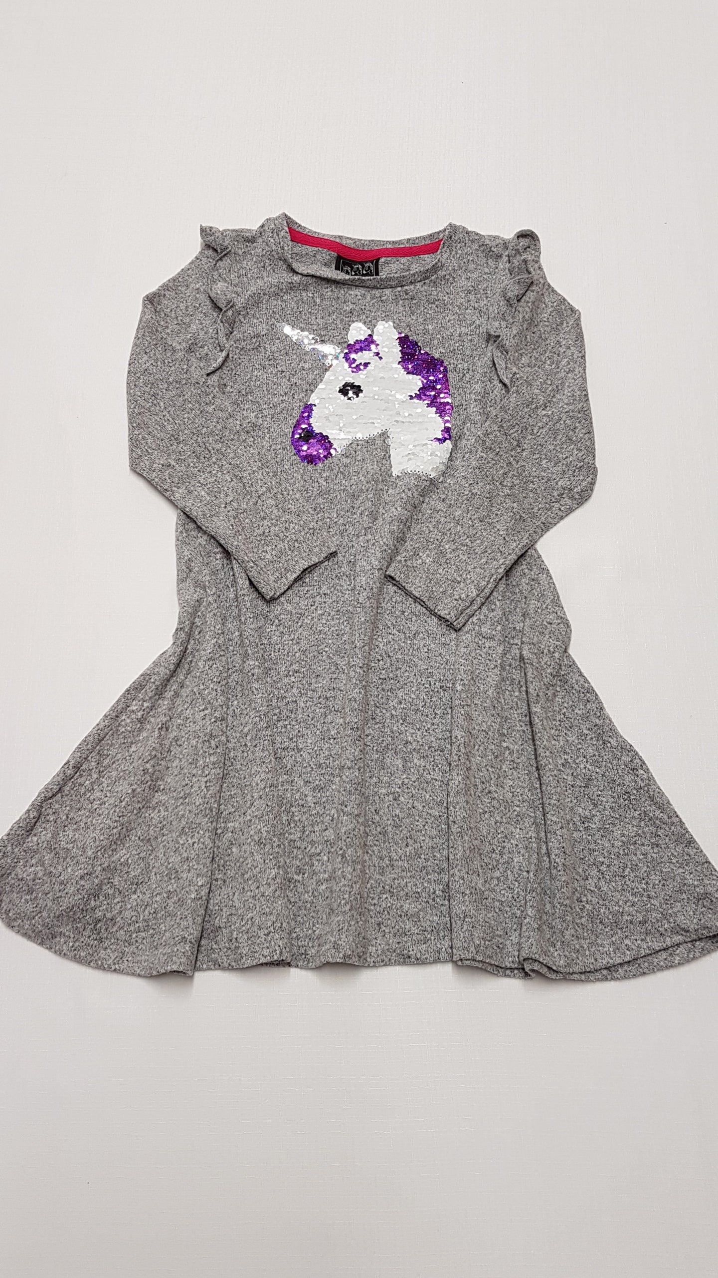 PRIMARK PUHA TAPINTÁSÚ,SIMIS,UNICORNOS KISLÁNY RUHA 116