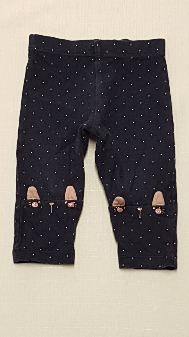 FRED & FLO APRÓ PÖTTYÖS,CICA FEJES,CUKI KISLÁNY LEGGING 68 Hover Image