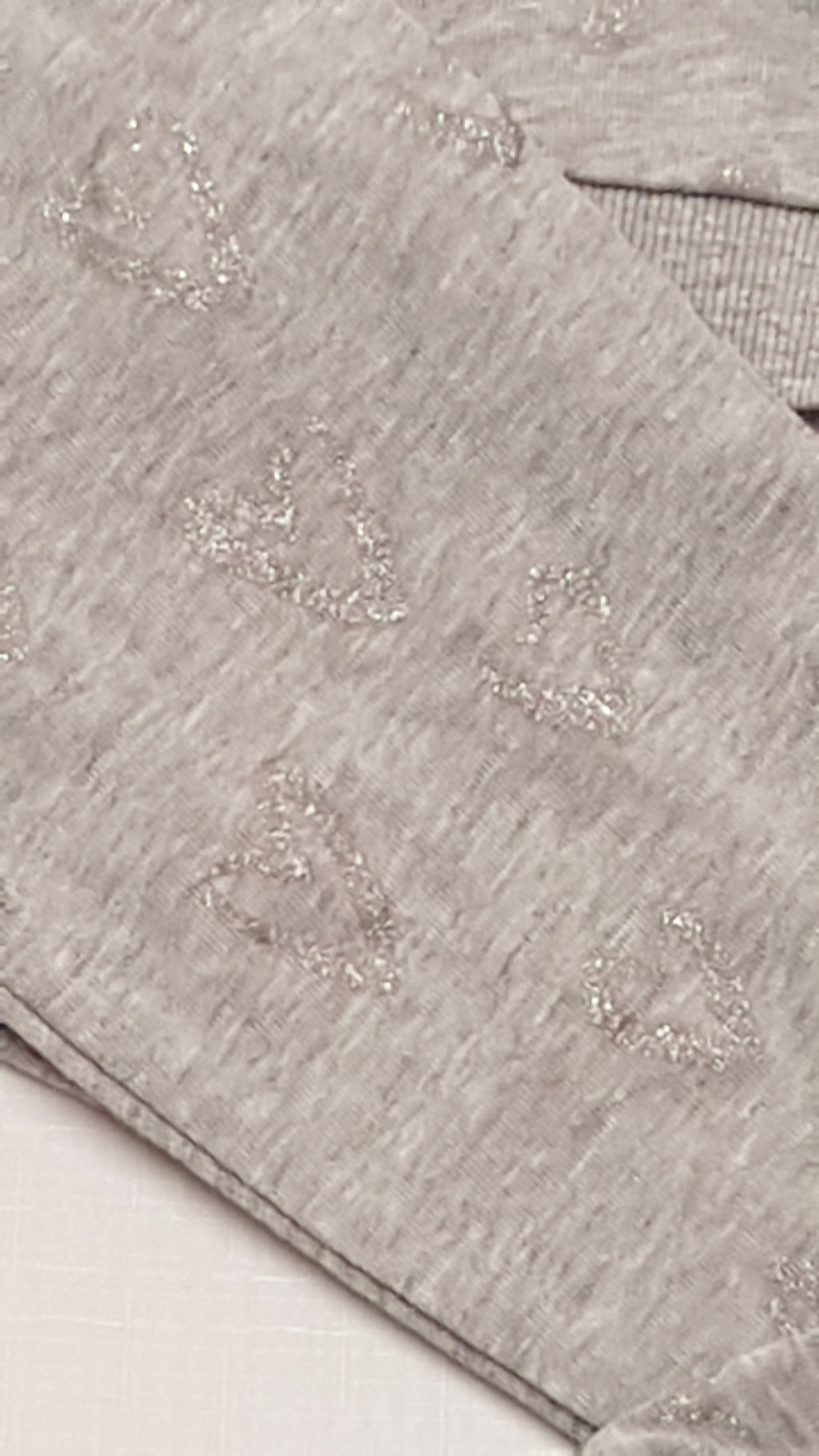 MOTHERCARE EZÜST CSILLÁMPOROS, SZÍVECSKÉS KISLÁNY SZABADIDŐ SZETT 104