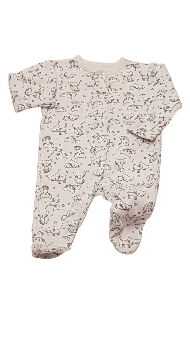 PRIMARK BABY CICÁS KISLÁNY RUGI 56 Hover Image