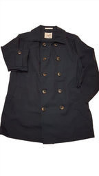 NEXT SÖTÉTKÉK, ELEGÁNS, MINŐSÉGI KISFIÚ BALLONKABÁT 140