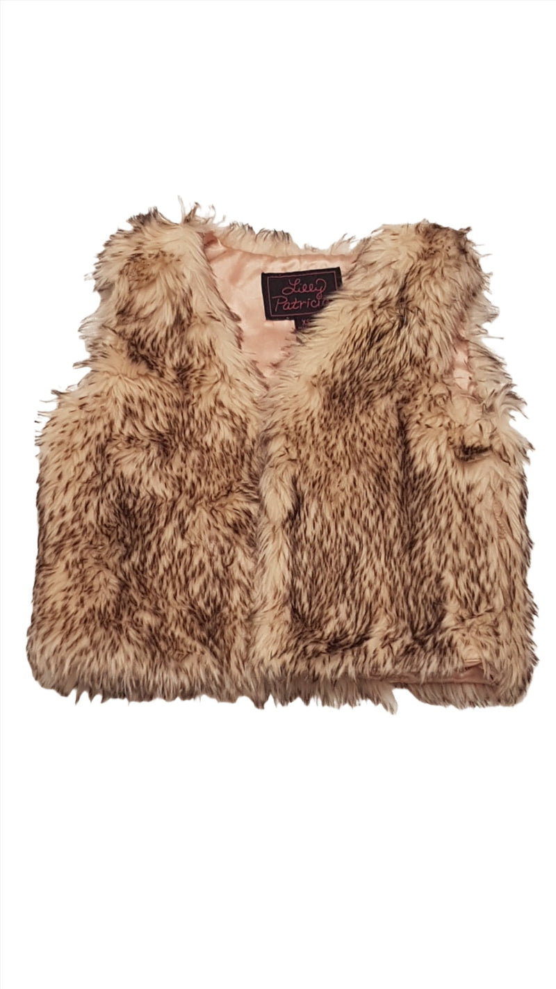 LILLY PATRICIA TRENDI KISLÁNY SZŐRME MELLÉNY 98