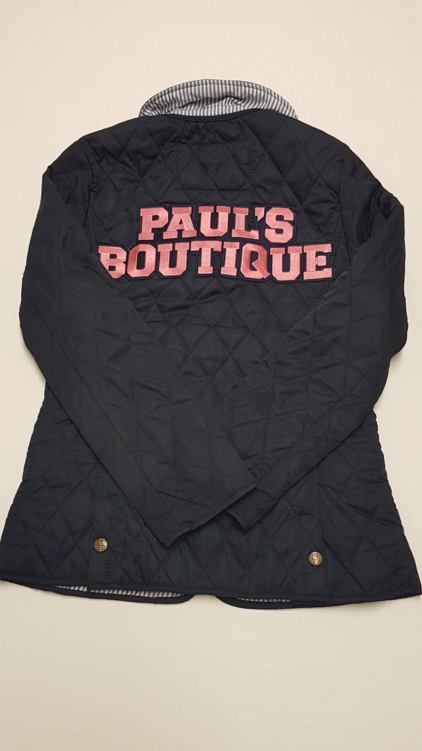 PAUL'S BOUTIQUE PRÉMIUM MINŐSÉGŰ,HÍMZETT,STEPPELT KISLÁNY ÁTMENETI KABÁT 164-176