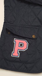 PAUL'S BOUTIQUE PRÉMIUM MINŐSÉGŰ,HÍMZETT,STEPPELT KISLÁNY ÁTMENETI KABÁT 164-176