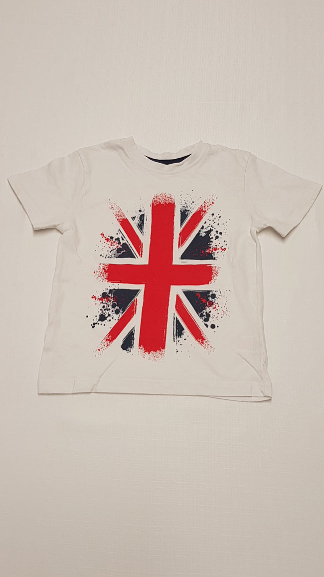 PRIMARK ANGOL ZÁSZLÓS UNISEX PÓLÓ 104 Hover Image
