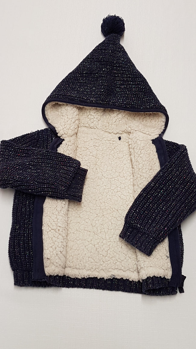 M&S KIDS CSILLOGÓ SZÁLAS,KAPUCNIS,CIPZÁRAS,KÖTÖTT KISLÁNY KARDI-KABI 98 Main Image