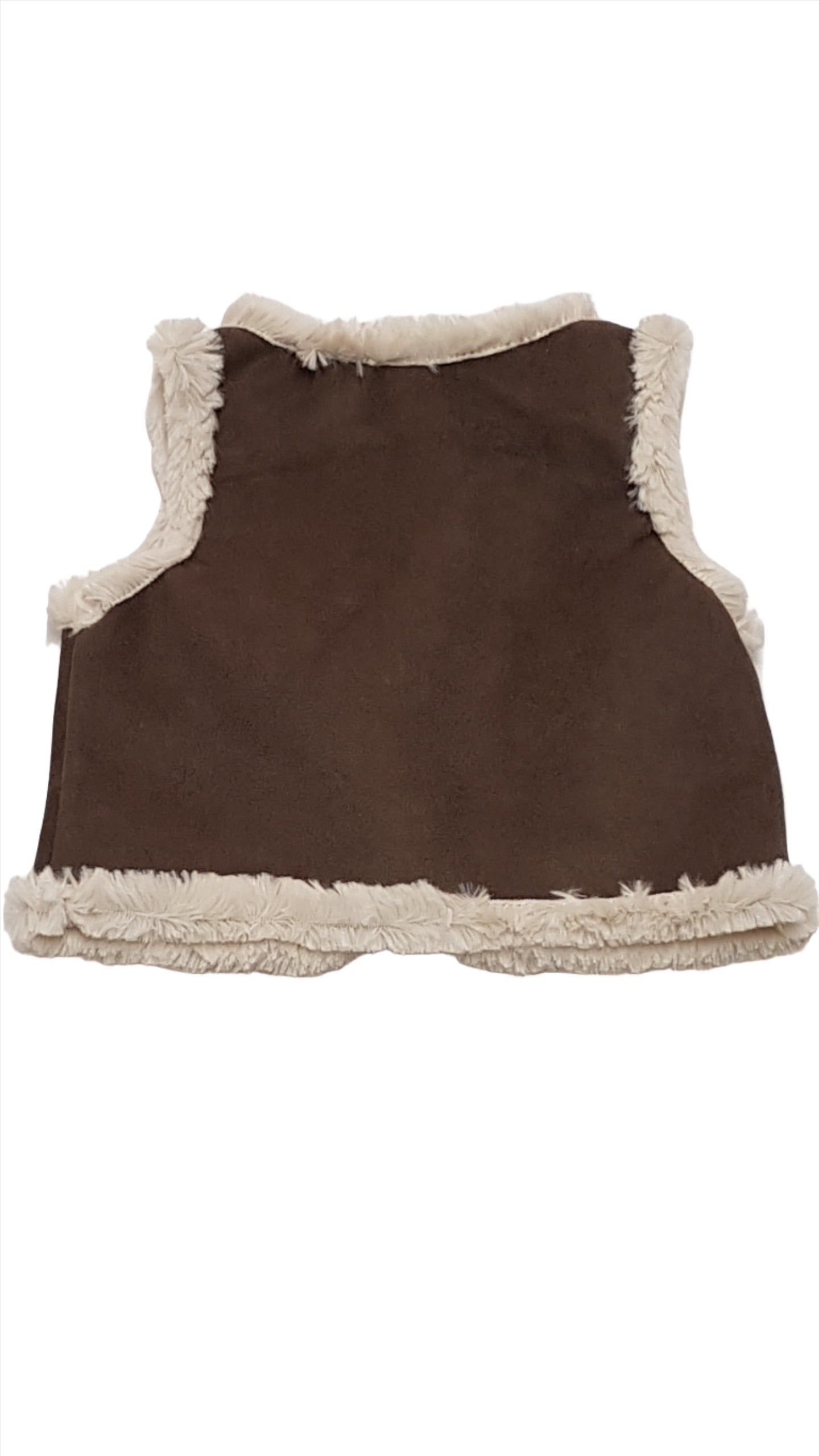 ÚJ BABY GAP EXTRA MINŐSÉGŰ,HASÍTOTT BŐR HATÁSÚ KISLÁNY MELLÉNY 62