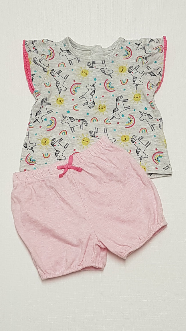 PRIMARK BABY UNICORNOS,TÜNDÉRI KISLÁNY PIZSI 62 Hover Image