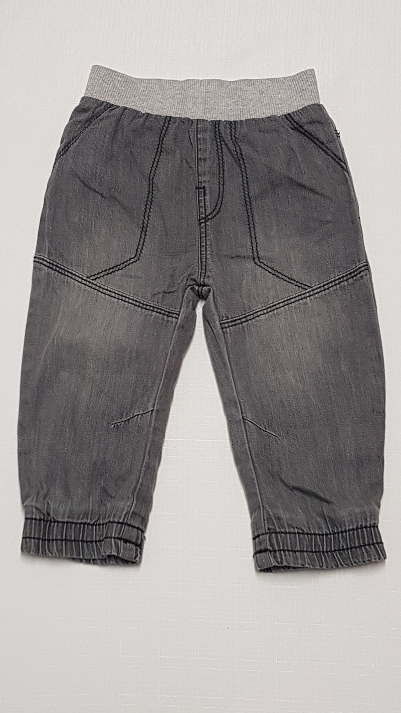 GEORGE DISNEY BABY  KOPTATOTT,SZÜRKE SZÍNŰ JOGGER , VÉKONY BÉLÉSSEL 74-80