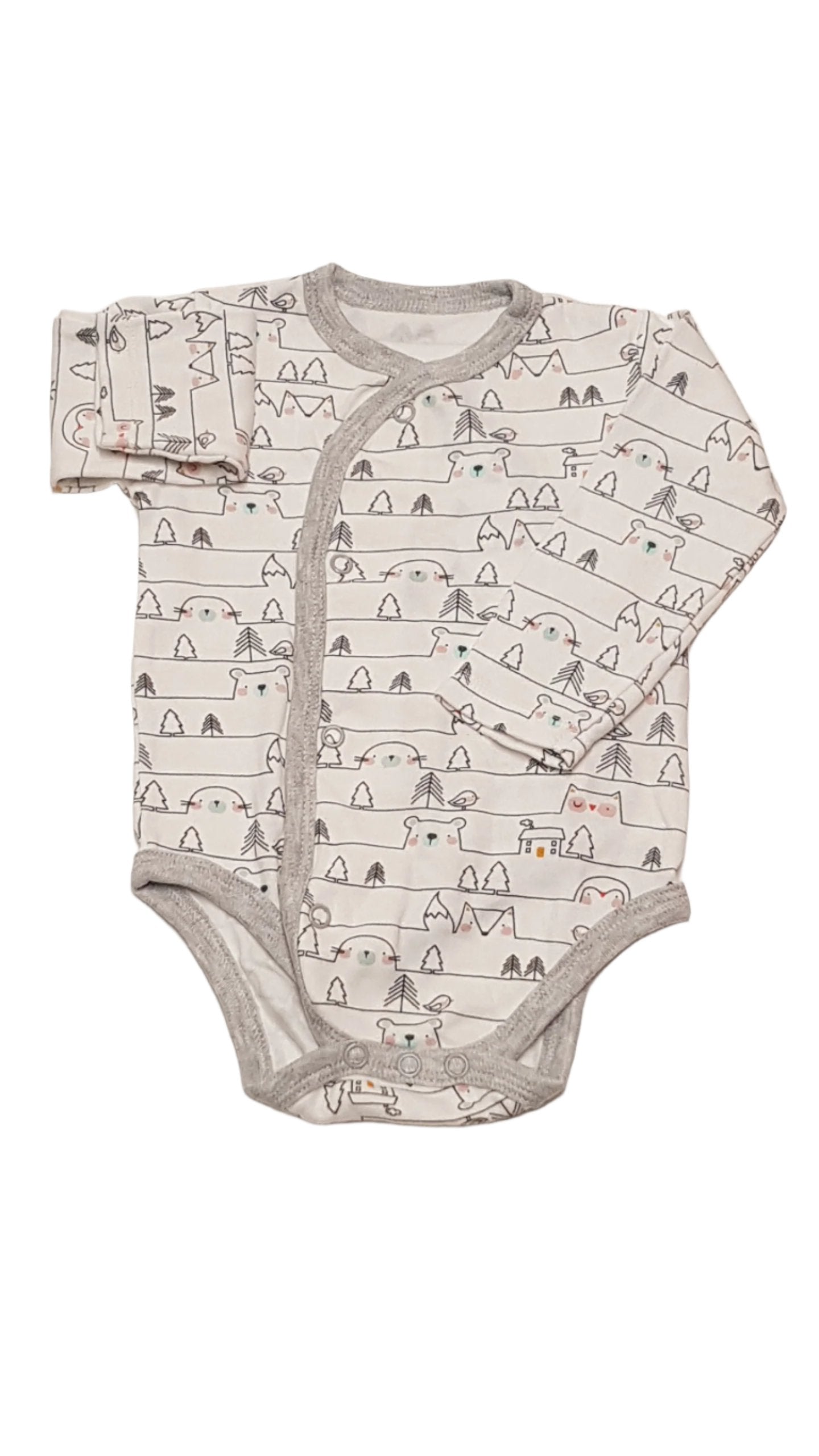TU KIDS UNISEX ÁLLATOS BODY 62-68