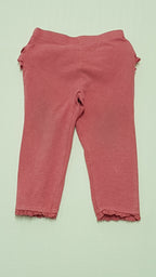 NEXT BABY HÁTUL FODROS KISLÁNY LEGGING 80