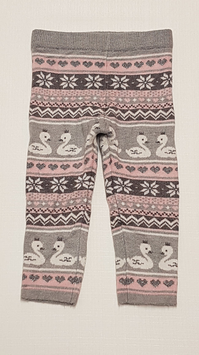PRIMARK KÖTÖTT,SZÍNES MINTÁS KISLÁNY NACI 80 Hover Image