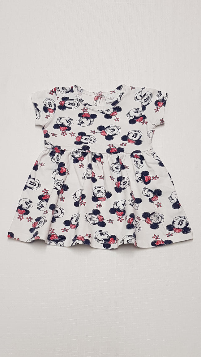 DISNEY BABY MINNIE MOUSE KISLÁNY PAMUT RUHA 74 Hover Image