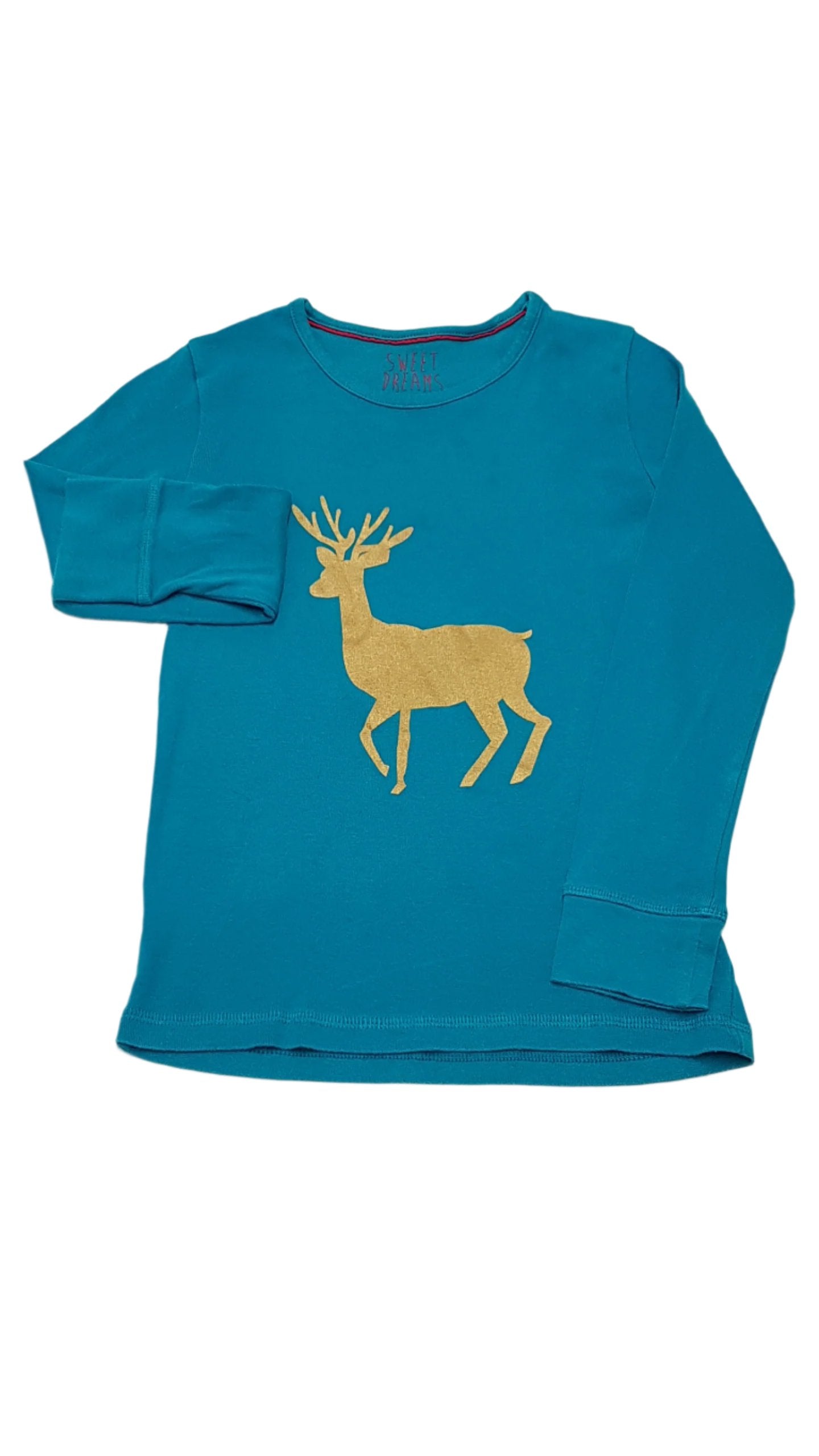 M&S KIDS ARANYOS SZARVASOS KISLÁNY PIZSI FELSŐ 122