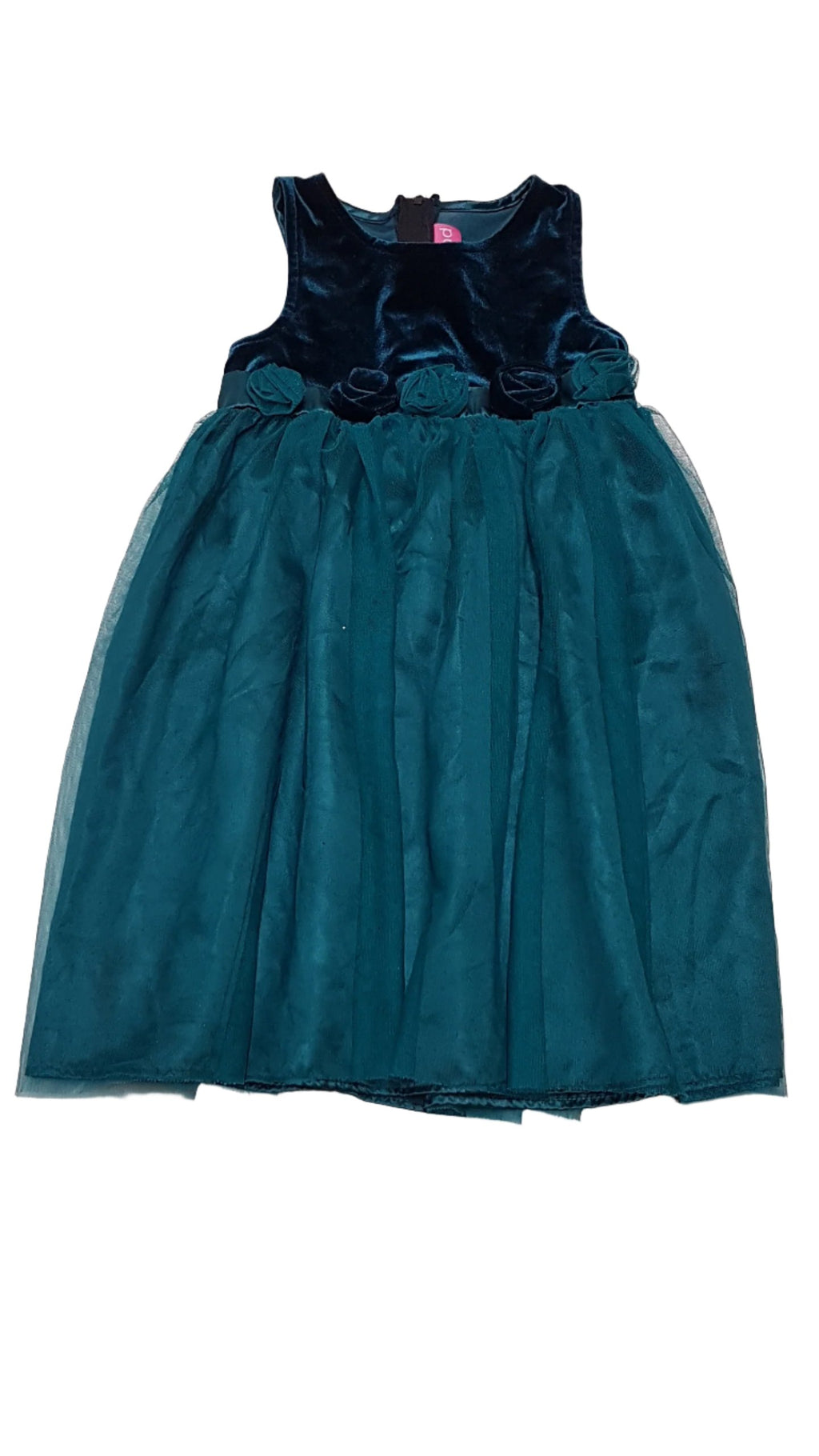 GOODLAND GYÖNYÖRŰ SZÉP TÜLLÖS,ALKALMI KISLÁNY RUHÁCSKA 110-116