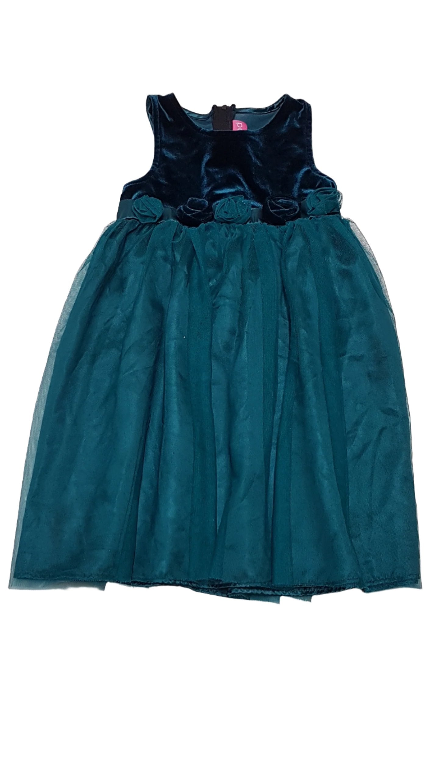 GOODLAND GYÖNYÖRŰ SZÉP TÜLLÖS,ALKALMI KISLÁNY RUHÁCSKA 110-116