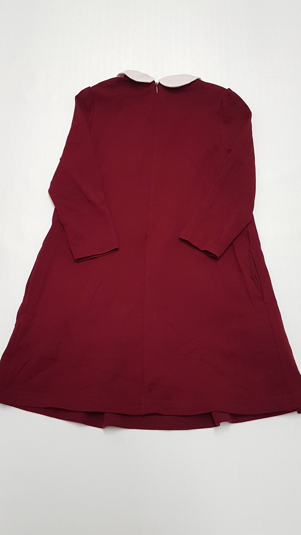 UNI QLO DESIGNER KÉTOLDALT ZSEBES,WELLSOFT,ELEGÁNS KISLÁNY TUNIKA RUHA 104-152